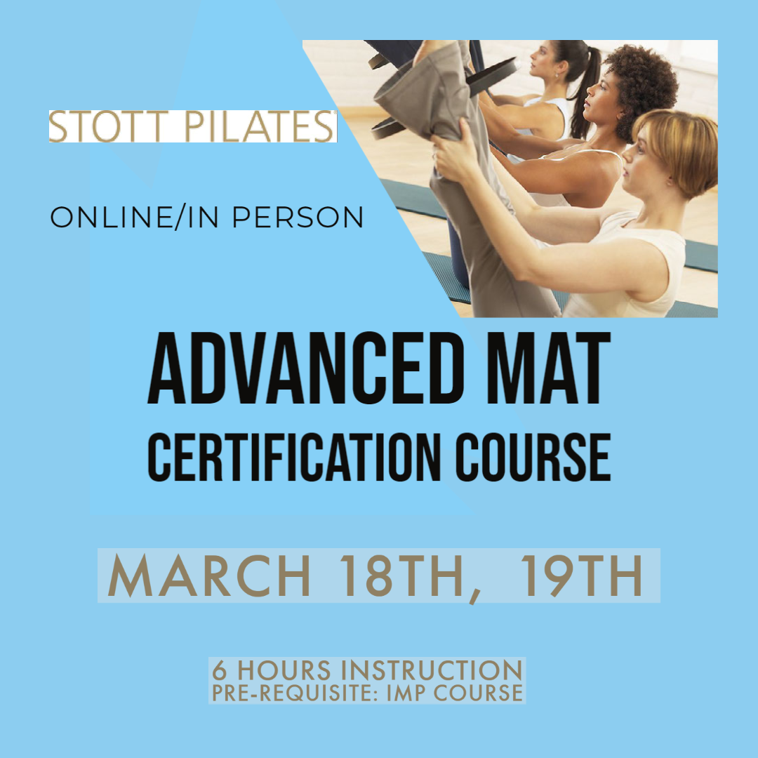 Stott Pilates certification courses MB3